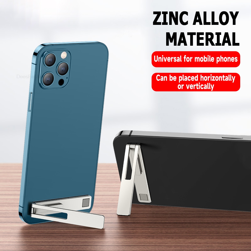 Pop Display Shelf - Metalen stalen opvouwbare telefoonhouder Universele bureaustandaard