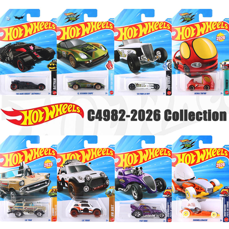 Die Cast Car 1 64 - Hot Wheels C4982-2026 Collectie, 1:64 Diecast