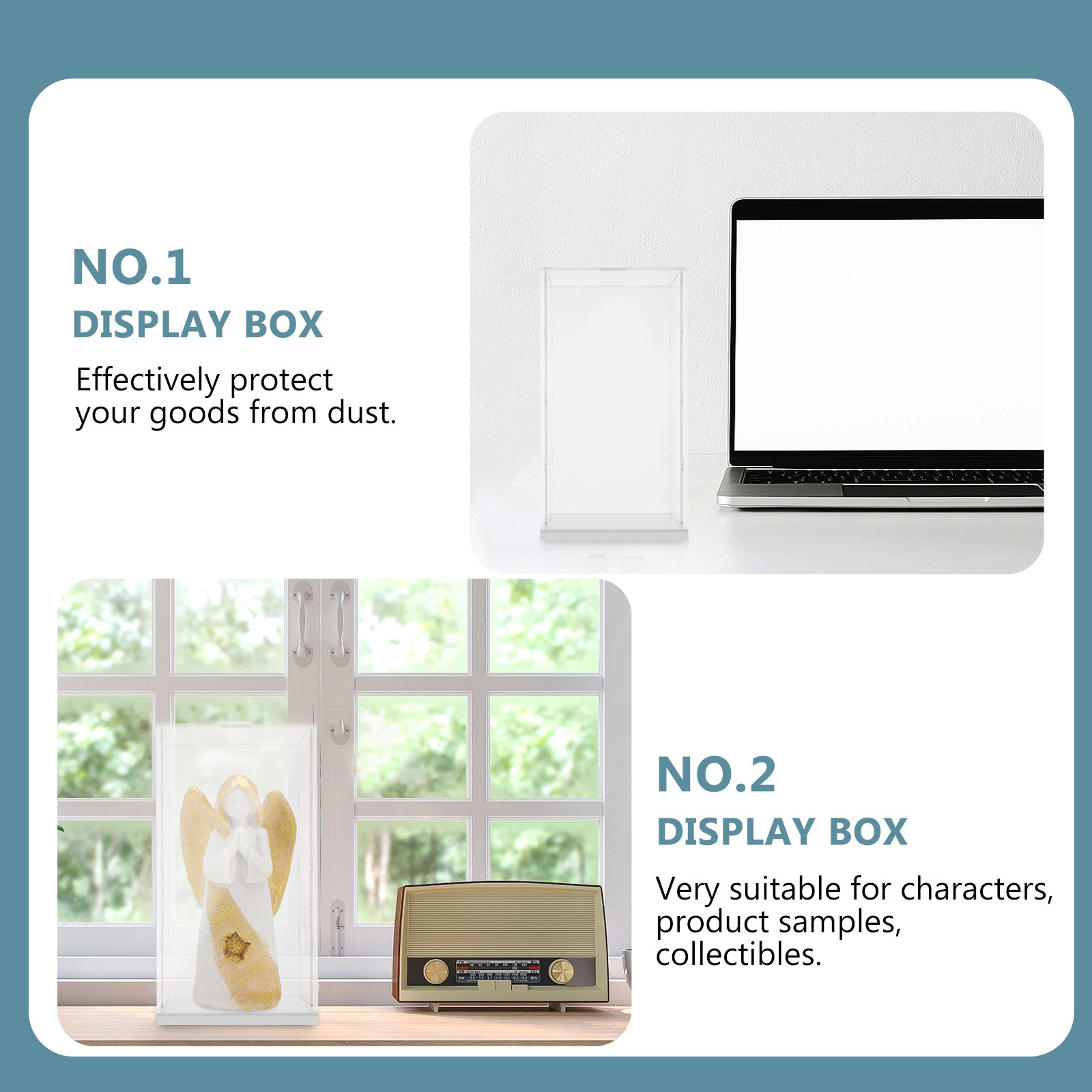 Display Case Acrylic - 1 stuk Acryl Display Box Transparante