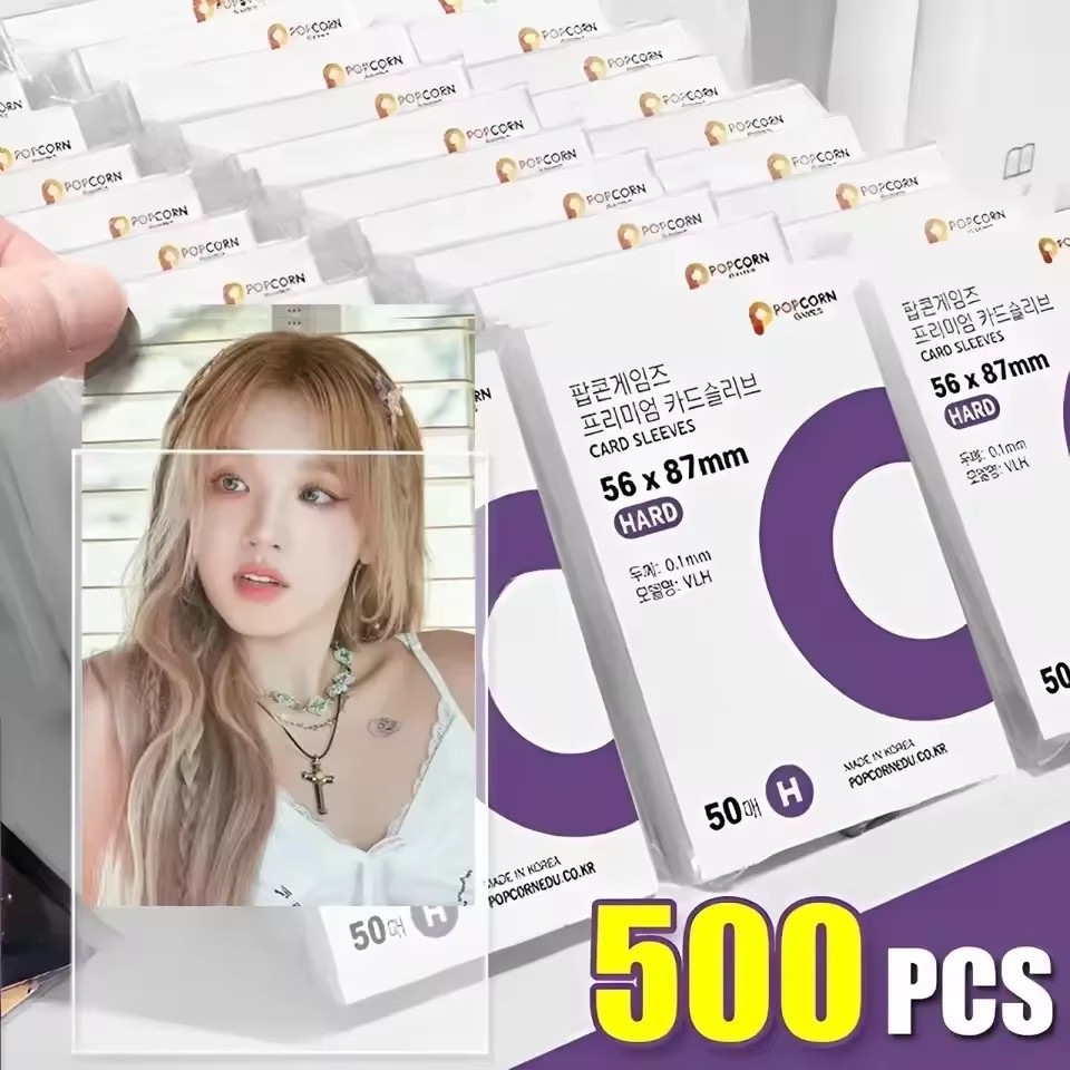 Card Penny Sleeve - 56x87mm 63,5x88mm Kaarthouders Transparant PP Kpop