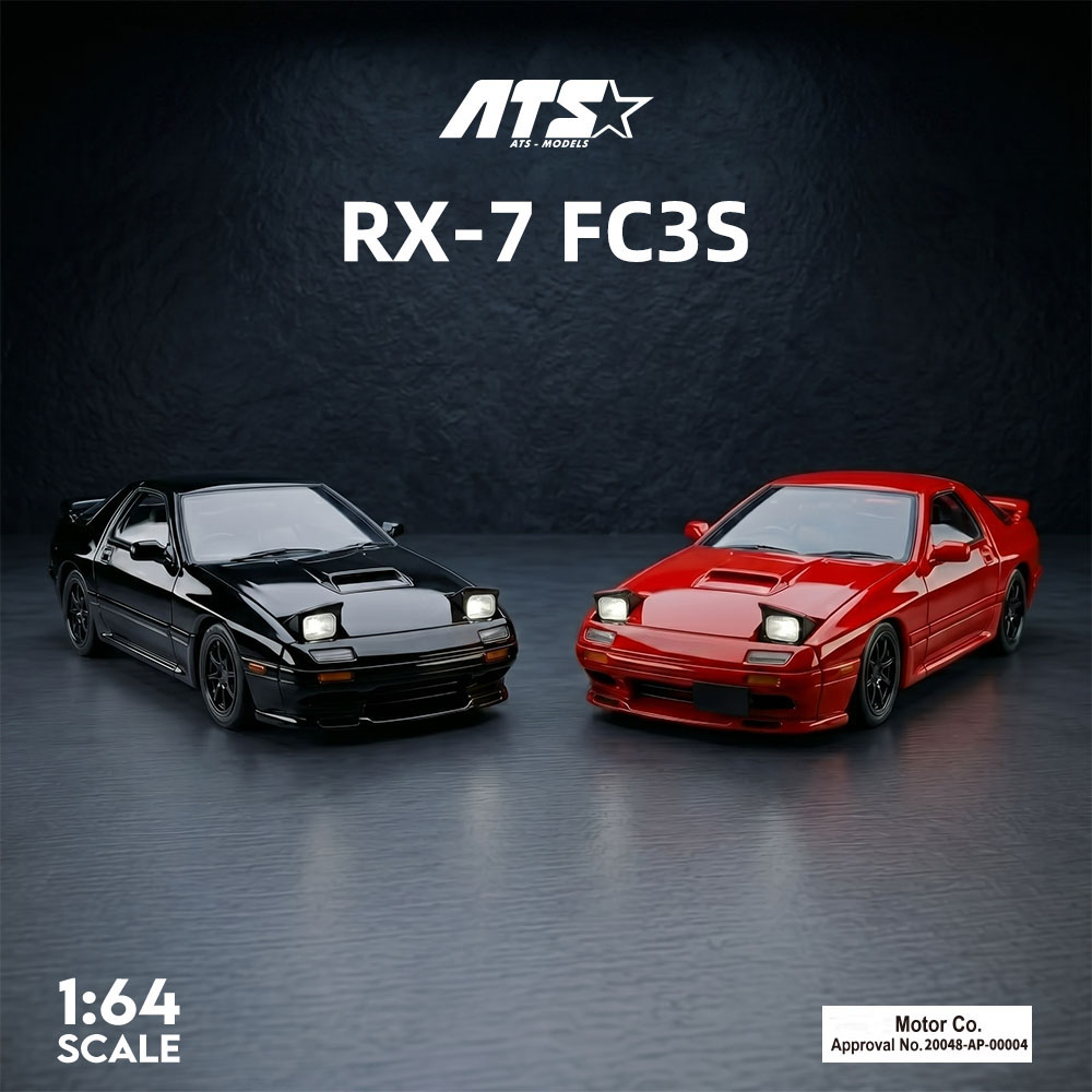 Die Cast Car 1 64 - ATS 1:64 Schaal RX-7 FC3S Diecast
