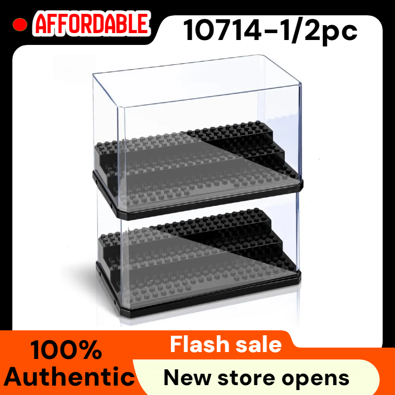 Pop Display Shelf - Vitrine Doorzichtige plank Brede 3-laags doos