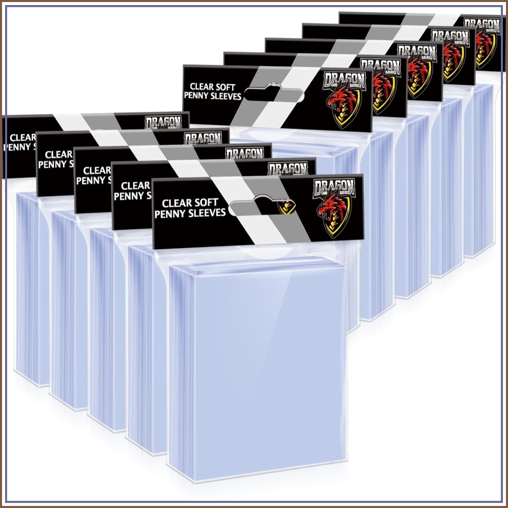1000 stuks kaarthulzen, toploa - Card Penny Sleeve recensie en prijs