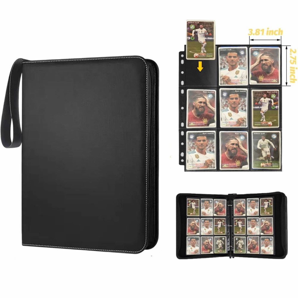 Kaartenmap met 9 vakken, dubbe - Trading Card Binder recensie en prijs