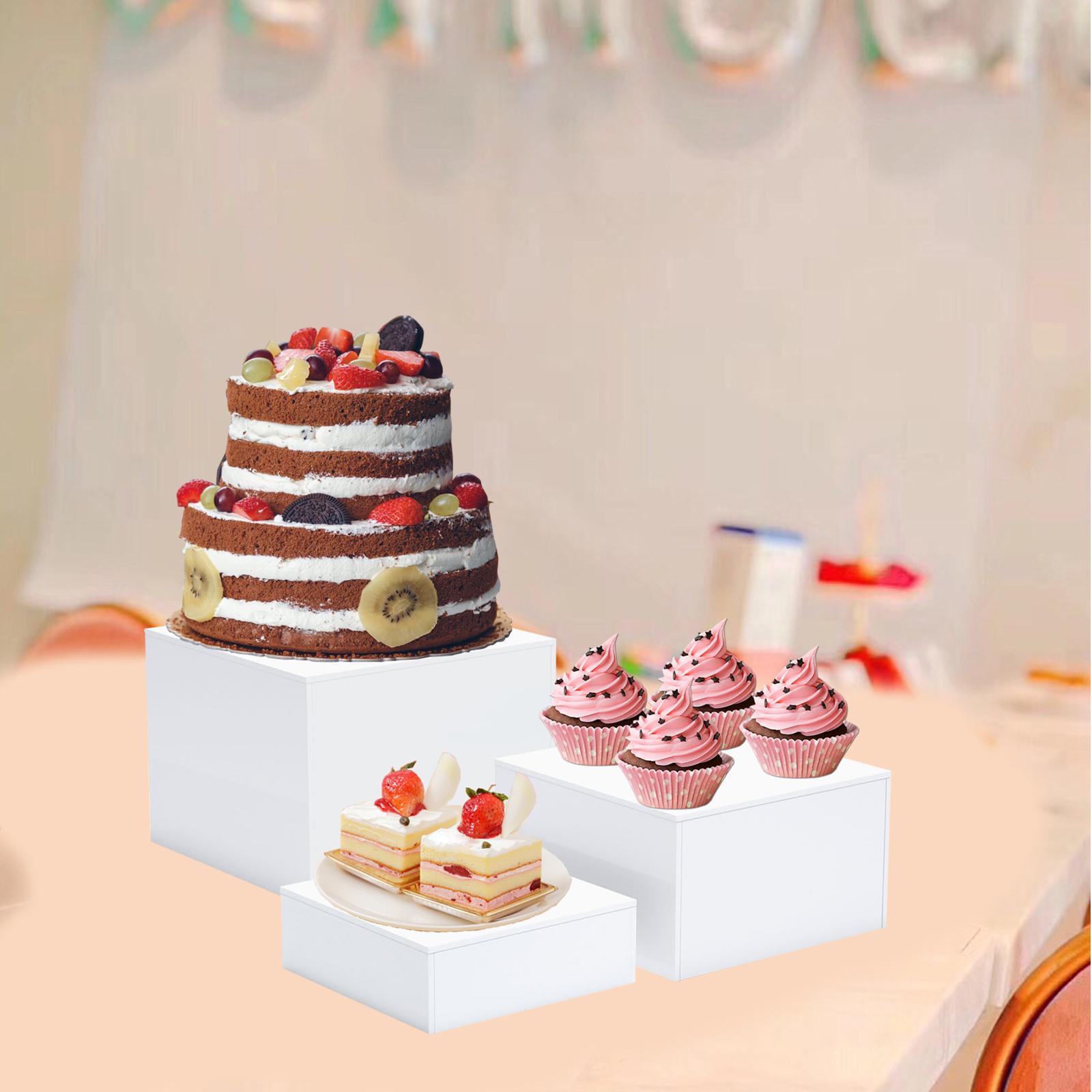 3x Buffet Risers Multi Use Dis - Display Risers Set recensie en prijs