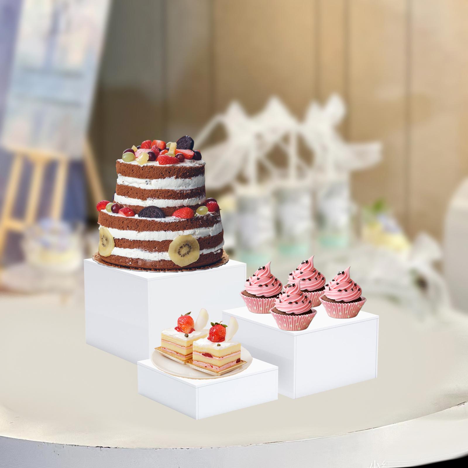 3x Buffet Risers Multi Use Dis - Display Risers Set recensie en prijs