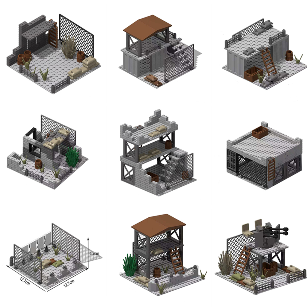 Militaire leger soldaten Tweed - Lego Minifigure Holder recensie en prijs