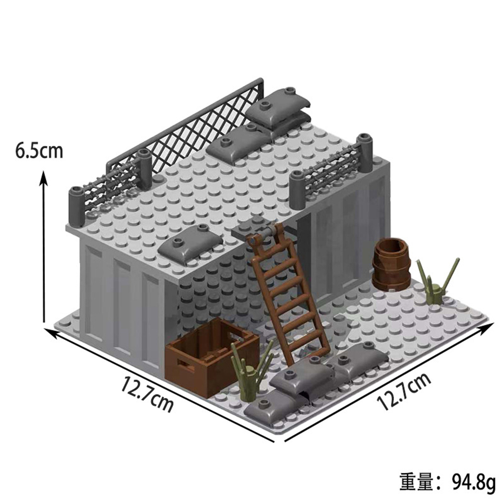 Militaire leger soldaten Tweed - Lego Minifigure Holder recensie en prijs