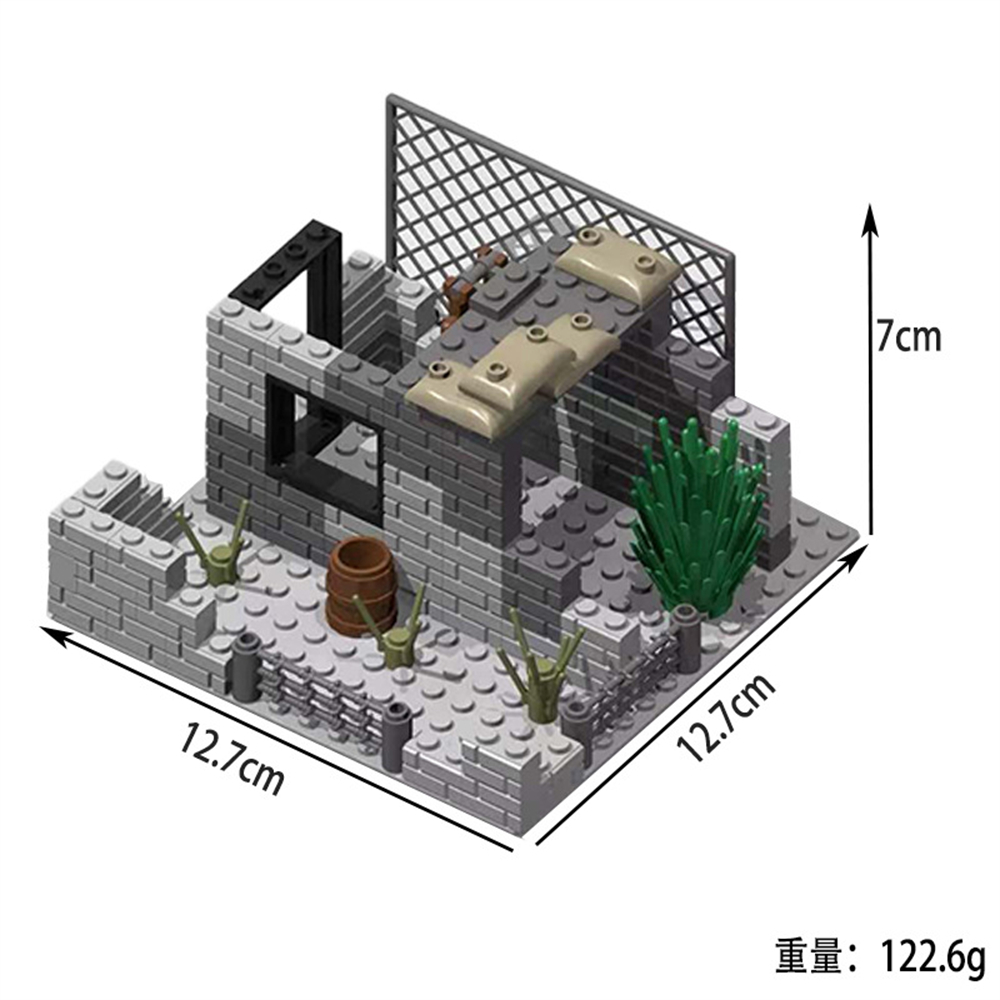 Militaire leger soldaten Tweed - Lego Minifigure Holder recensie en prijs