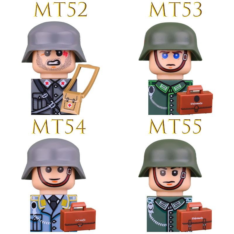 Militaire soldatenfiguren bouw - Lego Minifigure Holder recensie en prijs