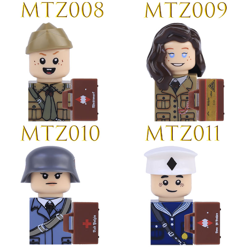 Militaire soldatenfiguren bouw - Lego Minifigure Holder recensie en prijs