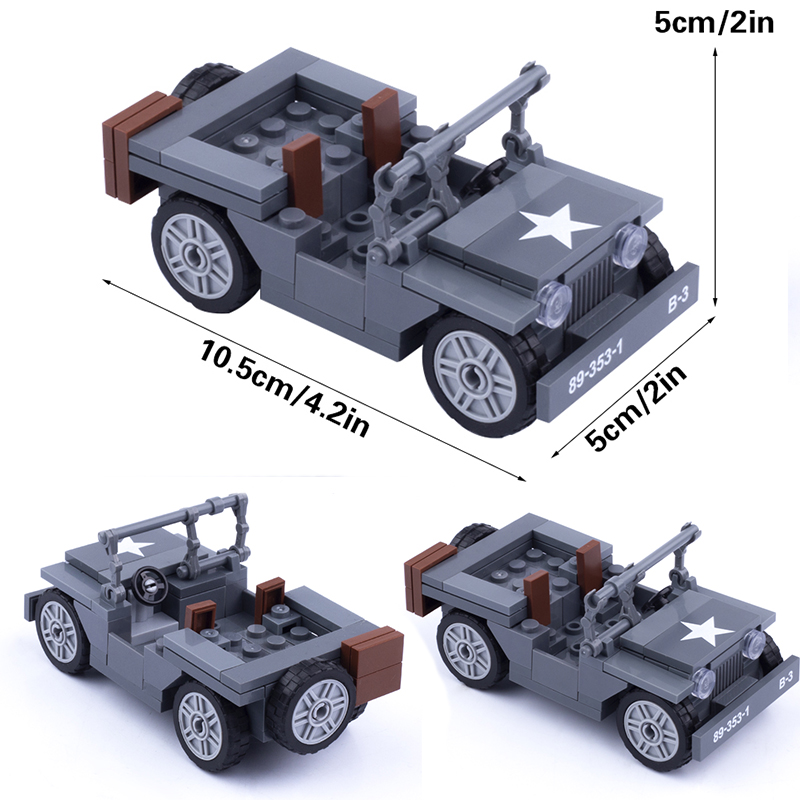 Moc WW2 Militaire Ons Cijfers  - Lego Minifigure Holder recensie en prijs
