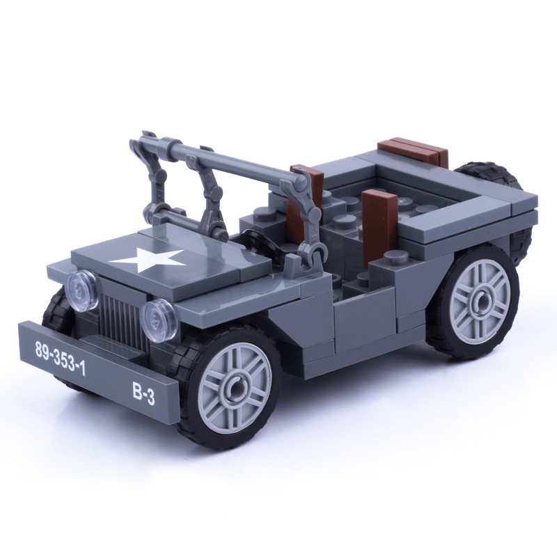 Moc WW2 Militaire Ons Cijfers  - Lego Minifigure Holder recensie en prijs