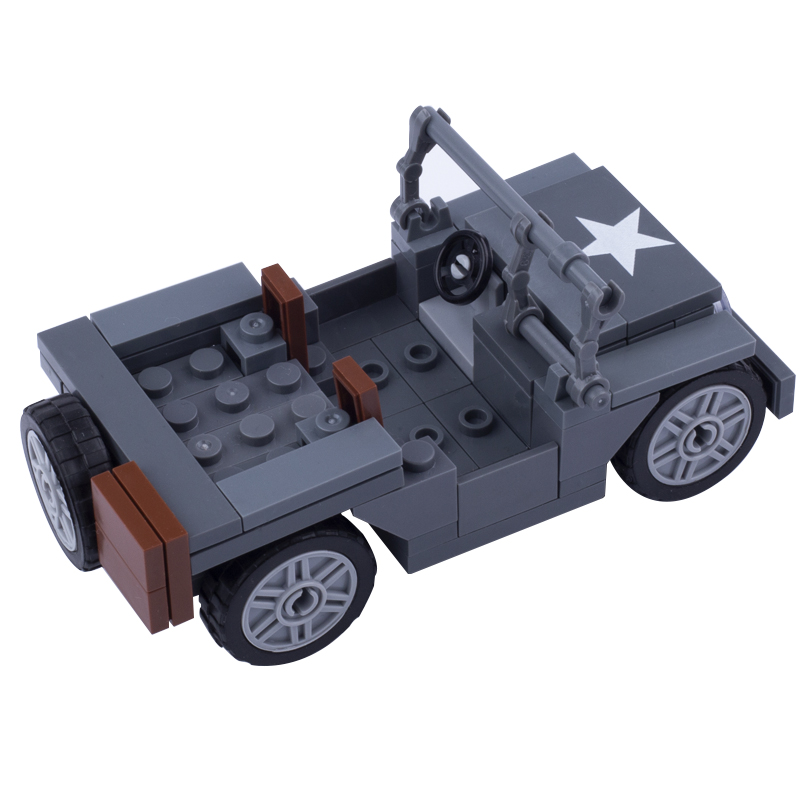 Moc WW2 Militaire Ons Cijfers  - Lego Minifigure Holder recensie en prijs