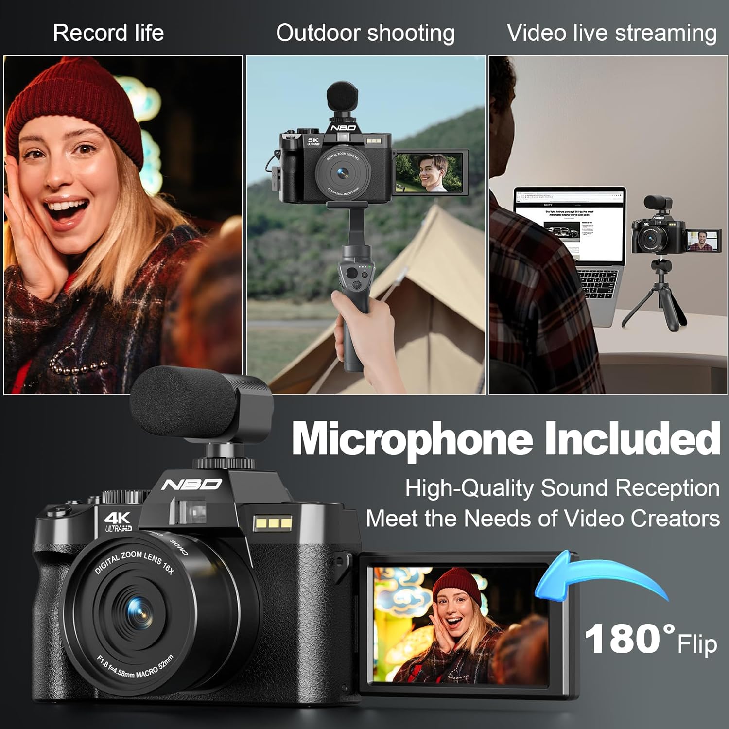 NBD 4K digitale camera's voor  - Graded Card Display recensie en prijs