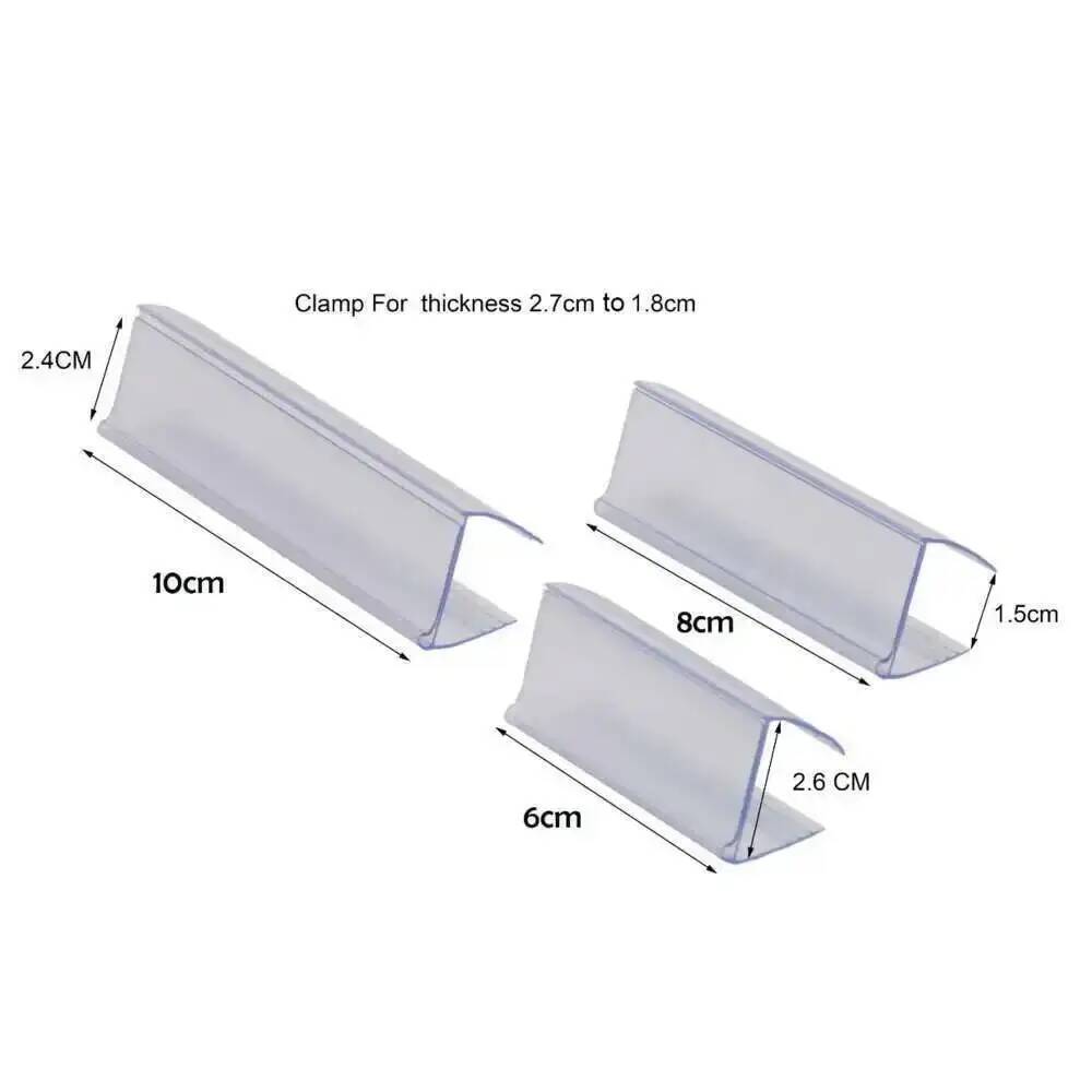 60 stks Glas Houten Plank Rand - Pop Display Shelf recensie en prijs