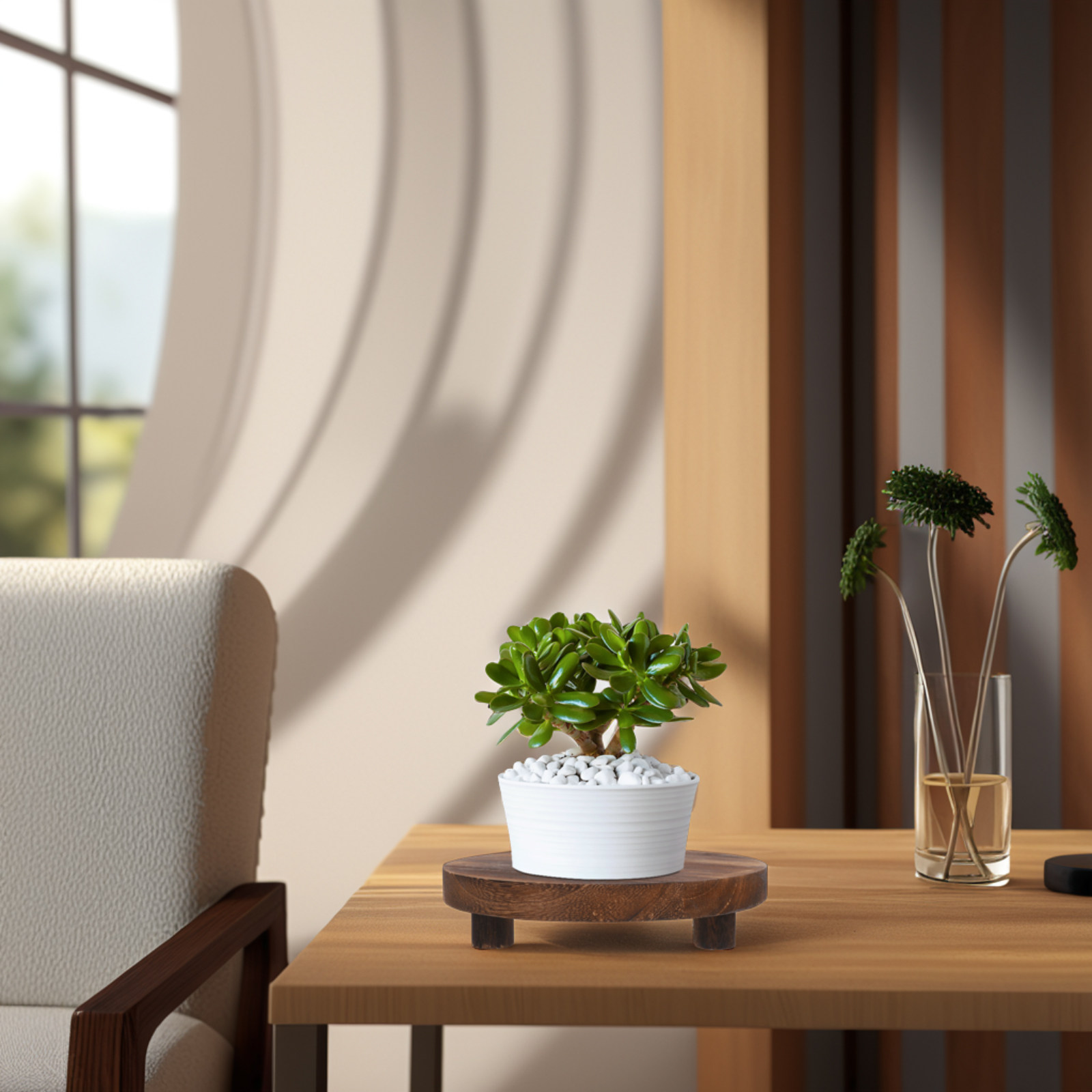 3-delige houten plantenstandaa - Display Risers Set recensie en prijs